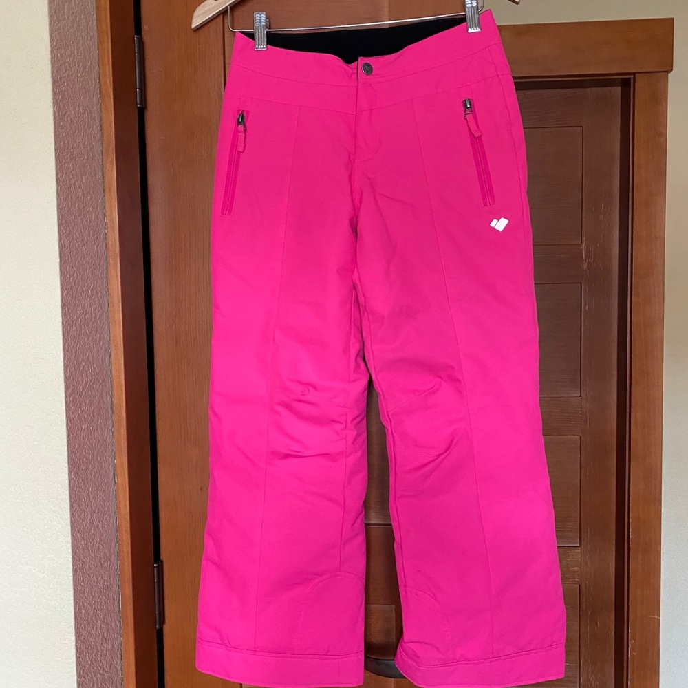 Hot Pink Obermeyer youth ski pants